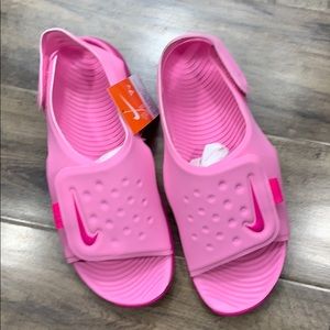 NIKE SUNRAY ADJUST 5 (GS/PS) Psychic Pink/Laser